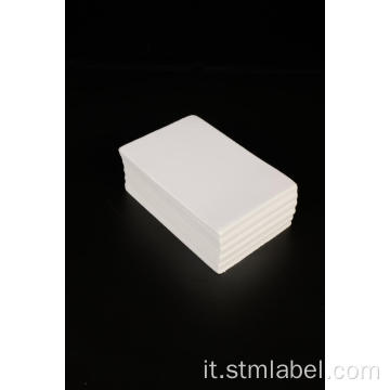 Glassina bianca dell&#39;adesivo per congelatore top termico diretto